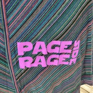 Phish inspired PAGE SIDE RAGE SIDE BCBG dress oversized small